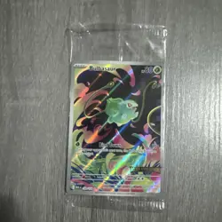 POKEMON BULBASAUR 133/132 MEGA EVOLUTION BOX TOPPER PROMO 2025 SEALED - Image 1