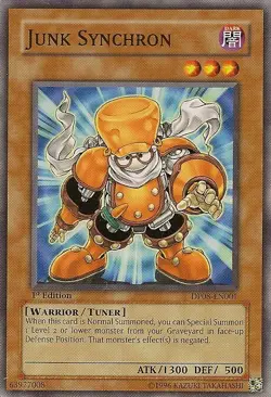 Yugioh Junk Synchron DP08-EN001 Common 1st Ed VLP x3 - Image 1
