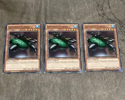 x3 Catapult Turtle - YGLD-ENA08 - Common - Unlimited Edition Near Mint - Image 1