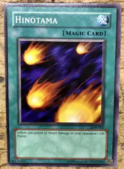 Yugioh TCG - Hinotama LOB-056 Unlimited Common NM M Vintage - Image 1