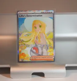 Lillie's Determination 184/132 SIR Pokemon Card Mega Evolutions ENGLISH - Image 1
