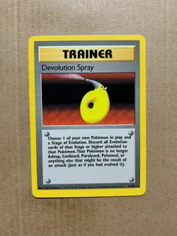 Devolution Spray 72/102 Base Set - Rare Pokemon Card - NM/Mint - Image 1