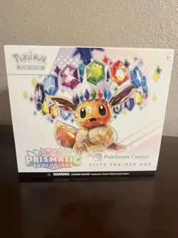 EMPTY Prismatic Evolutions Pokemon Center ETB with Accessories NO CARDS OR PROMO - Image 1
