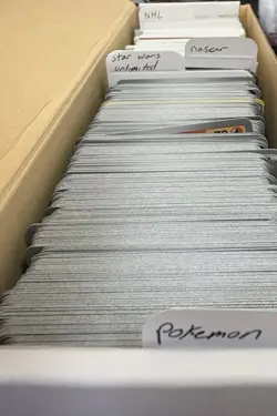 3 LBS Of Mixed Bulk Trading Cards, Pokemon, Star Wars, NASCAR, NHL No Reserve - Image 1