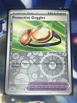 Protective Goggles Reverse Holo NM 164/165 Scarlet & Violet 151 Pokemon Card - Image 1