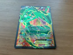 Rayquaza EX 123/124 Dragons Exalted Full Art Holo Pokemon Brazilian Card SP LP - Image 3