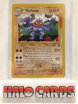 PACK FRESH Pokemon Card - Machamp - WoTC Black Star Promo #43 MINT Q - Image 1