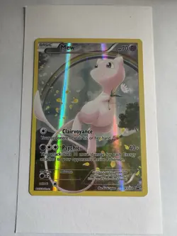 Pokemon Mew XY110 Full Art Black Star Promo Card - Image 1