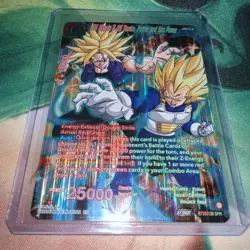 SS Vegeta & SS Trunks, Father and Son Power SPR BT25-128 Dragon Ball Super Card - Image 1