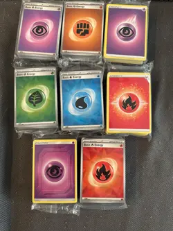 Lot of 8 Pokemon 45 Energy Card Packs - Image 1