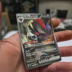 N's Zoroark EX 185/159 journey together NM pokemon card - Image 2