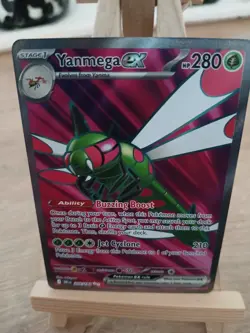 Pokemon TCG Yanmega EX Card 206/182 Destined Rivals Series (NM) - Image 1
