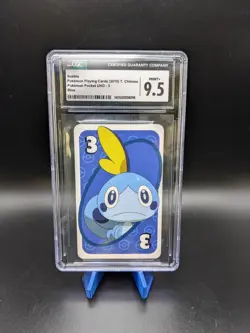 Sobble | Pokemon Playing Cards (2019) T. Chinese | Pokemon Pocket UNO -3 Blue - Image 1