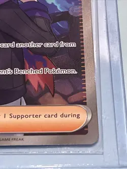 Pokemon TCG Temporal Forces Mortys Conviction Ultra Rare Holo Card 201/162 - Image 4
