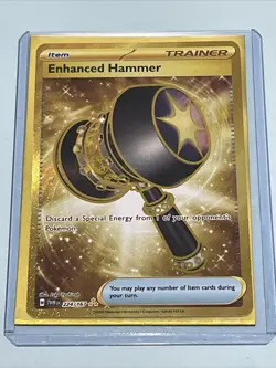 Pokemon TCG Enhanced Hammer Twilight Masquerade Holo Hyper Rare Card 224/167 - Image 1