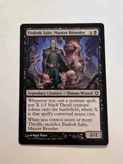 Endrek Sahr, Master Breeder - MTG Commander 2013 - NM - Image 1