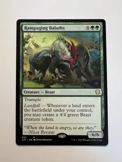 Rampaging Baloths - MTG Commander 2021 - NM - Image 1