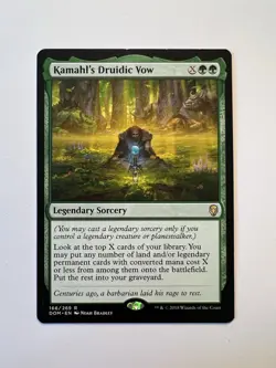 Kamahl's Druidic Vow - MTG Dominaria - NM - Image 1