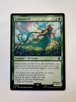 Farhaven Elf - MTG The Lord of the Rings: Tales of Middle-earth: Commander - NM - Image 1