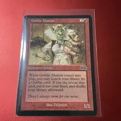MTG Urza's Saga Goblin Matron 191/350 LP - Image 1