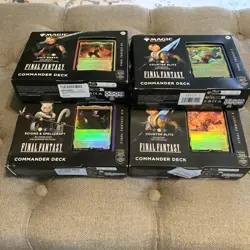 Magic: The Gathering Final Fantasy Commander Deck Bundle (Includes All 4 Decks) - Image 5