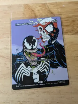 Infernal Grasp (Borderless) 0018 - Marvel's Spider-Man MTG NM/M Ships Now - Image 1