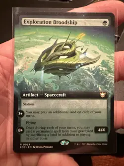 MTG Exploration Broodship (Extended Art) Edge of Eternities Non-Foil 34 - Image 1