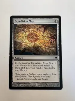 Expedition Map - MTG Zendikar - NM - Image 1