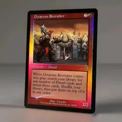 Magic The Gathering - Dwarven Recruiter - FOIL - Odissey - NM/M - Image 2