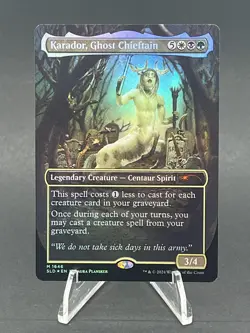 Karador, Ghost Chieftain (Rainbow Foil) #1646 Secret Lair Drop Series 250001 - Image 1