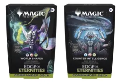 Magic the Gathering Commander Decks Edge of Eternities EOE MTG Set of 2 - Image 1