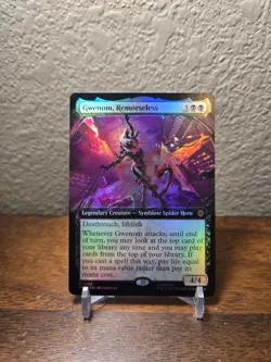 Gwenom, Remorseless (Extended Art) MTG Marvel's Spider-Man Foil - Image 1