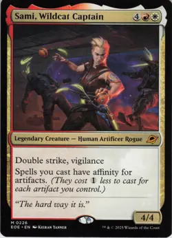 Sami, Wildcat Captain M Edge of Eternities 226 NM MTG - Image 1