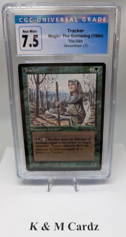 MTG - The Dark - Tracker - Graded 7.5 - Vintage - Image 1