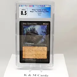 MTG - Visions - Pillar Tombs of Aku - Graded - CGC 8.5 - Image 1