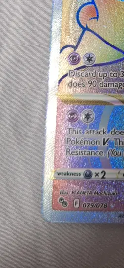 Mewtwo VSTAR 079/078 Rainbow Hyper Rare 2022 Pokemon Go Near Mint - Image 3