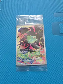 Pokemon Sealed Bulbasaur 133/132 Pokemon TCG Mega Evolution Stamped Promo - Image 1