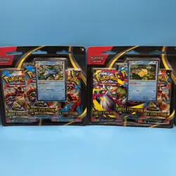 Pokemon TCG: Mega Evolution 3-Pack Blister Set of 2, Psyduck and Golduck - Image 1