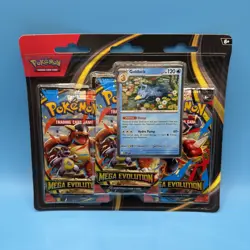 Pokemon TCG: Mega Evolution 3-Pack Blister Set of 2, Psyduck and Golduck - Image 4