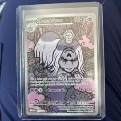 Pokemon TCG Houndstone Mega Evolution: Base 145/132 NM Pack Fresh Full Art Rare - Image 2
