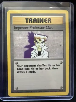 Pokemon Imposter Professor Oak 73/102 Near Mint - Image 1