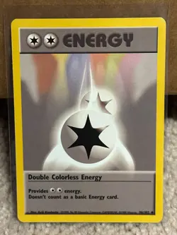 1999 Pokemon Base Set Double Colorless Energy #96/102 - Near Mint - Image 1
