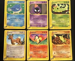 E Reader Lot Aquapolis Skyridge Expedition Non Holo Vintage Pokemon NM/LP - Image 1