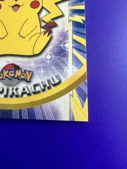 POKEMON 2000 TOPPS TV ANIMATION EDITION SERIES 3 PIKACHU #25 - Image 4