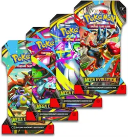 Lot of 15x Pokemon Mega Evolution Sleeved Booster Packs IN HAND - Image 2