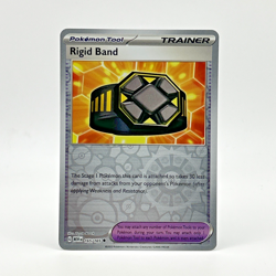 Rigid Band REVERSE Holo 151 MEW EN 165/165 Scarlet & Violet 151 Pokemon TCG NM/M - Image 1