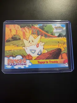 Pokemon - Togepi in Trouble Pokemon Topps Pikachu's Vacation #45 - Image 3