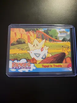 Pokemon - Togepi in Trouble Pokemon Topps Pikachu's Vacation #45 - Image 4