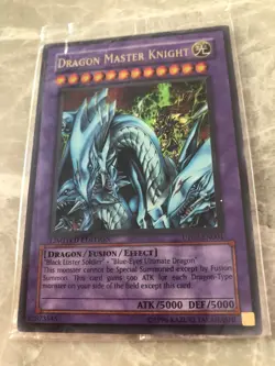 Yugioh Dragon Master Knight UE02-EN001 Ultra Rare Limited Edition Sealed - Image 1