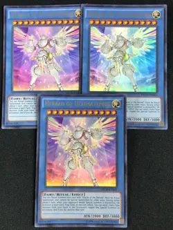 YUGIOH HERALD OF ULTIMATENESS NECH-EN045 ULTRA X3 NM - Image 1